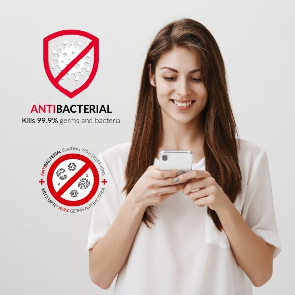HUAWEI Y6p - ΘΗΚΗ ΣΙΛΙΚΟΝΗΣ ANTIBACTERIAL ΔΙΑΦΑΝΗ