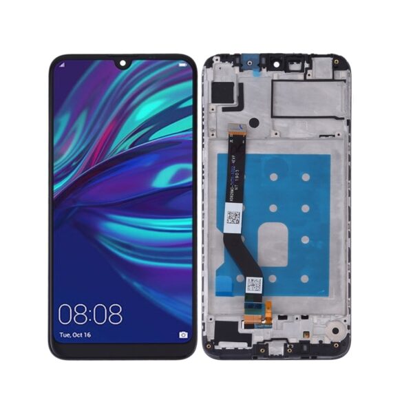 HUAWEI Y7 (2019) / Y7 Pro (2019) / Y7 Prime (2019) - Οθόνη LCD Display  + Touch + Frame Black High Quality