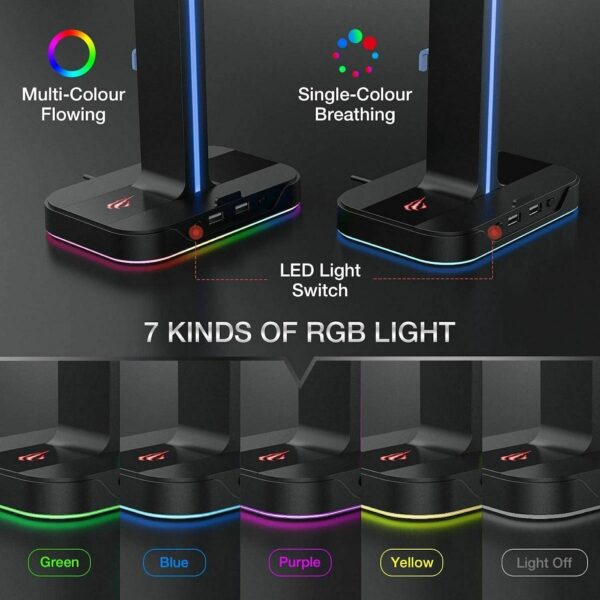 Havit TH650 RGB - Gaming Βάση Ακουστικών