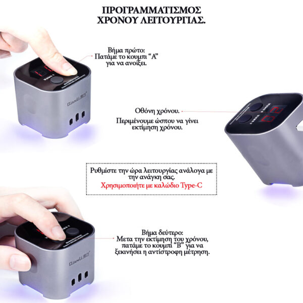 Intelligente UV Curing Lamp Qianli without Battery