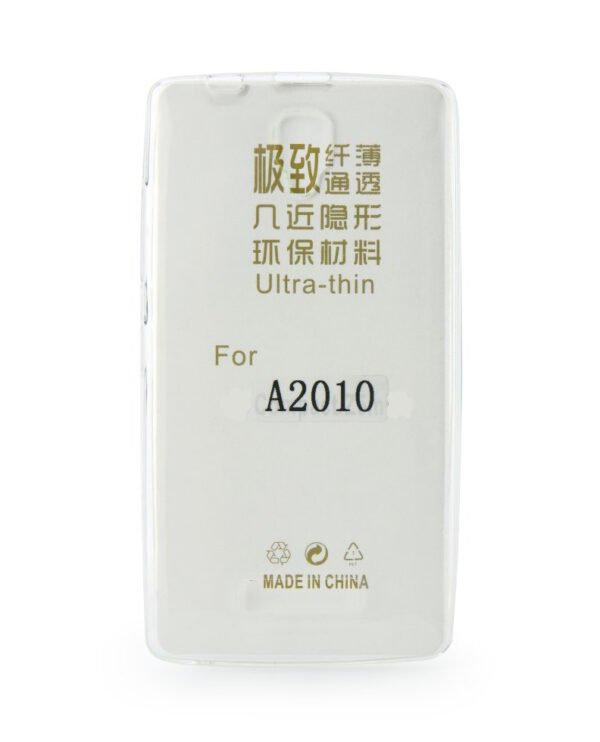 LENOVO A2010 - ΘΗΚΗ ΣΙΛΙΚΟΝΗΣ ULTRA SLIM 0,3mm ΔΙΑΦΑΝΗ