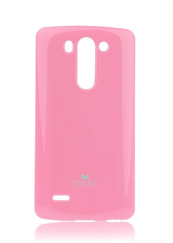 LG G3 mini - ΘΗΚΗ ΣΙΛΙΚΟΝΗΣ MERCURY JELLY ΑΠΑΛΟ ΡΟΖ