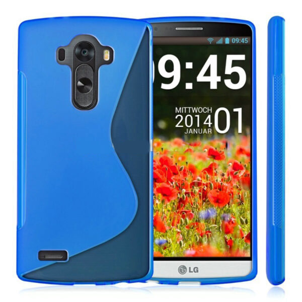 LG G4 - ΘΗΚΗ ΣΙΛΙΚΟΝΗΣ S-CASE ΜΠΛΕ
