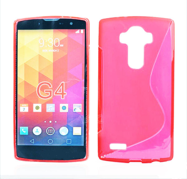 LG G4 - ΘΗΚΗ ΣΙΛΙΚΟΝΗΣ S-CASE ΡΟΖ