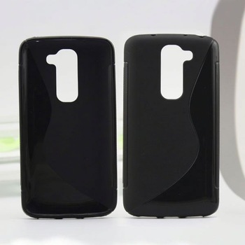 LG L Fino - ΘΗΚΗ ΣΙΛΙΚΟΝΗΣ S-CASE ΜΑΥΡΗ