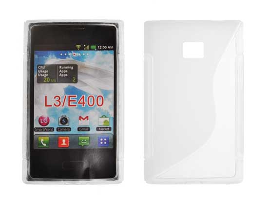 LG L3 - ΘΗΚΗ ΣΙΛΙΚΟΝΗΣ S-CASE ΔΙΑΦΑΝΗ
