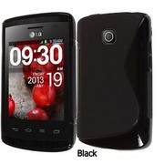 LG L30 - ΘΗΚΗ ΣΙΛΙΚΟΝΗΣ S-CASE ΜΑΥΡΗ