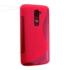 LG Leon - ΘΗΚΗ ΣΙΛΙΚΟΝΗΣ S-CASE ΚΟΚΚΙΝΗ