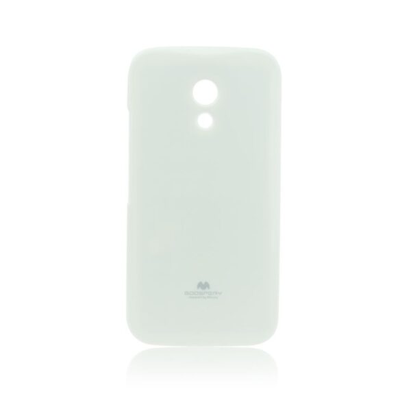 MOTOROLA MOTO G 2nd Gen - ΘΗΚΗ ΣΙΛΙΚΟΝΗΣ MERCURY JELLY ΑΣΠΡΗ