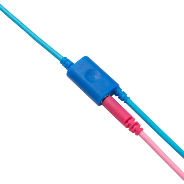 MOTOROLA - SQUADS 200 WIRED KIDS HEADPHONES BLUE
