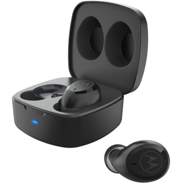 MOTOROLA - VERVE BUDS 100 UNIVERSAL TRUE WIRELESS EARBUDS BLUETOOTH BLACK