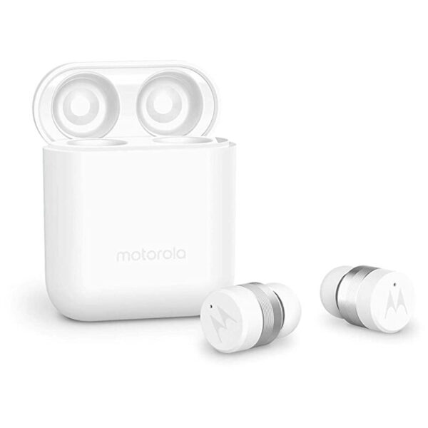 MOTOROLA - VERVE BUDS 110 UNIVERSAL TRUE WIRELESS EARBUDS BLUETOOTH WHITE