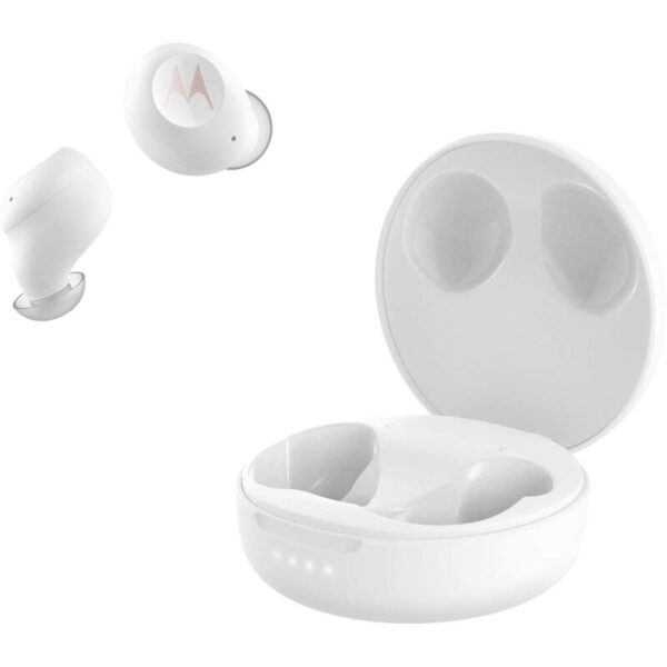 MOTOROLA - VERVE BUDS 250 UNIVERSAL TRUE WIRELESS EARBUDS BLUETOOTH WHITE