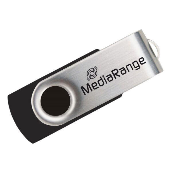 MediaRange USB Stick 2.0 MR907 4GB Black / Silver