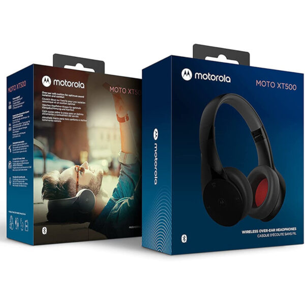 Motorola XT500 Μαύρο Ασύρματα Bluetooth over ear ακουστικά Hands Free