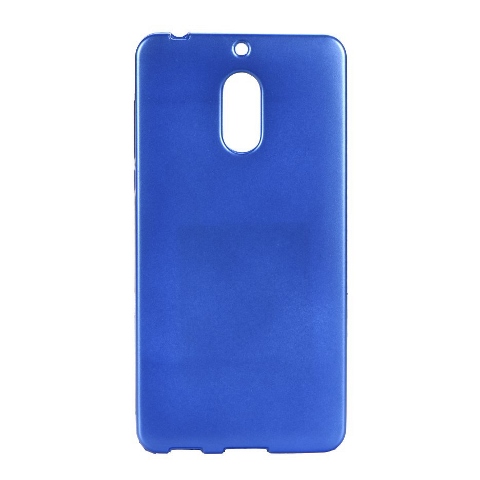 NOKIA 6 - ΘΗΚΗ ΣΙΛΙΚΟΝΗΣ TPU ΜΠΛΕ MAT