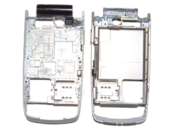 NOKIA 6600F - Frame middle C cover Silver - Purple Original