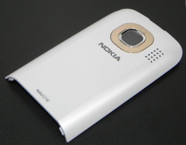 NOKIA C2-02 - Battery cover Light Gold Original
