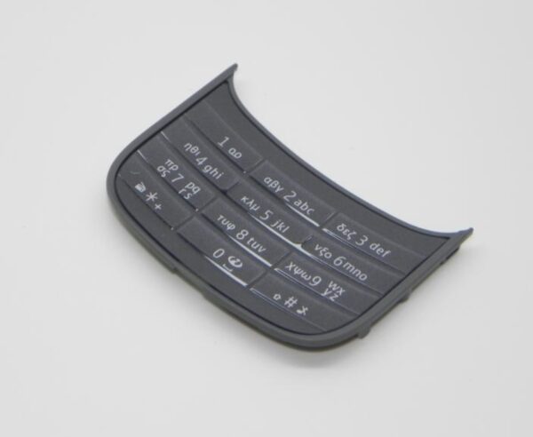 NOKIA C2-02 - Keyboard Greek Dark Chrome Original