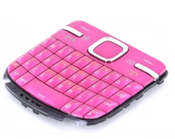 NOKIA C3-00 - Keyboard (QWERTY) pink Original