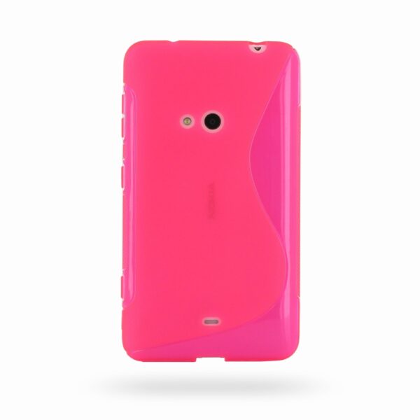 NOKIA Lumia 625 - ΘΗΚΗ ΣΙΛΙΚΟΝΗΣ S-CASE ΡΟΖ