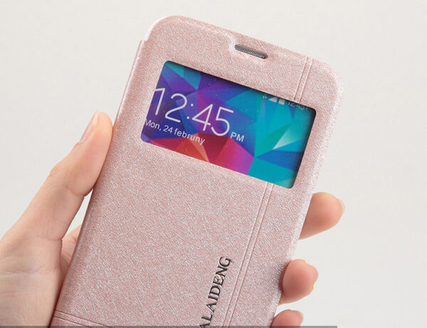 NOKIA Lumia 630 - ΘΗΚΗ KLD ICELAND II BOOK STYLE ΡΟΖ