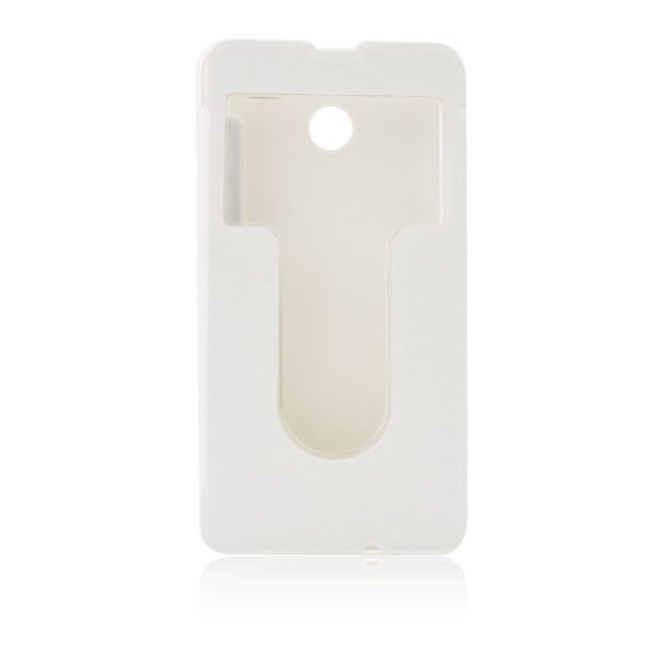 NOKIA Lumia 630 - ΘΗΚΗ S-VIEW BOOK STYLE ΜΕ ΠΑΡΑΘΥΡΟ, ΑΣΠΡΗ
