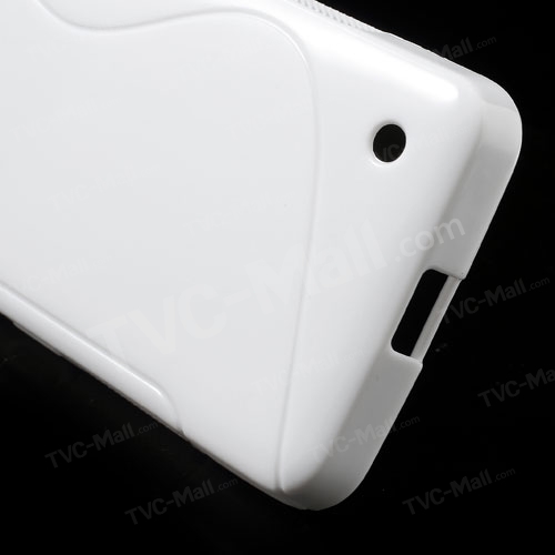NOKIA Lumia 630 - ΘΗΚΗ ΣΙΛΙΚΟΝΗΣ S-CASE ΑΣΠΡΗ