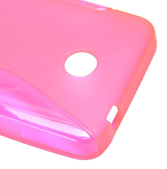 NOKIA Lumia 630 - ΘΗΚΗ ΣΙΛΙΚΟΝΗΣ S-CASE ΡΟΖ