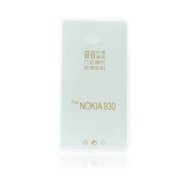 NOKIA Lumia 930 - ΘΗΚΗ ΣΙΛΙΚΟΝΗΣ S-CASE ΔΙΑΦΑΝΗ