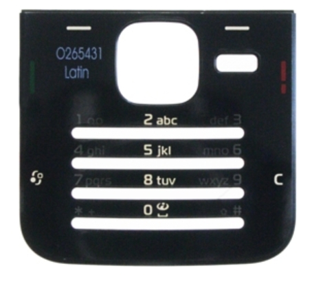 NOKIA N78 - Keyboard Cover black Original