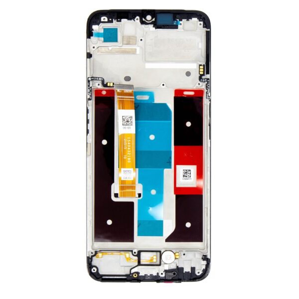 REALME C35 - LCD + Touch + Frame Black Service Pack