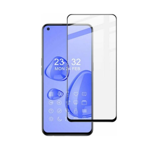 REALME GT Master 5G - TEMPERED GLASS 9H Hardness 0,3mm 5D FULL GLUE ΜΑΥΡΟ