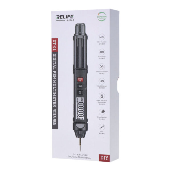 RELIFE DT-01 Smart Pen Type Mini Multimeter