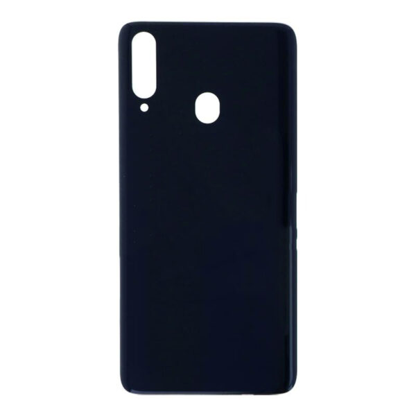 SAMSUNG A207F Galaxy A20s - Battery cover + Adhesive Blue Original
