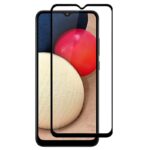 SAMSUNG A217F Galaxy A21s - TEMPERED GLASS 9H Hardness 0,3mm 5D FULL GLUE ΜΑΥΡΟ