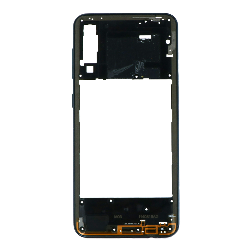 SAMSUNG A307F Galaxy A30s - Middle cover Frame Black Original