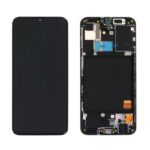 SAMSUNG A315F Galaxy A31 - LCD - Complete front + Touch Black Original Service Pack