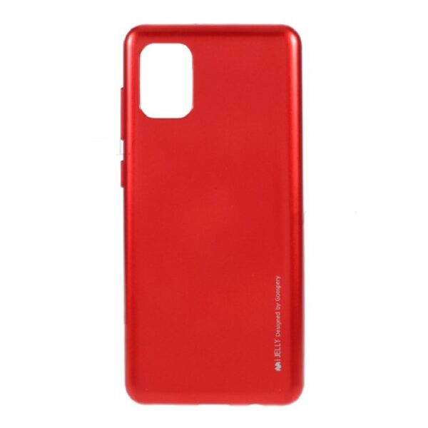 SAMSUNG A315F Galaxy A31 - ΘΗΚΗ ΣΙΛΙΚΟΝΗΣ MERCURY JELLY ΚΟΚΚΙΝΗ