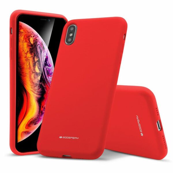 SAMSUNG A315F Galaxy A31 - ΘΗΚΗ ΣΙΛΙΚΟΝΗΣ MERCURY ΜΑΤ ΚΟΚΚΙΝΗ