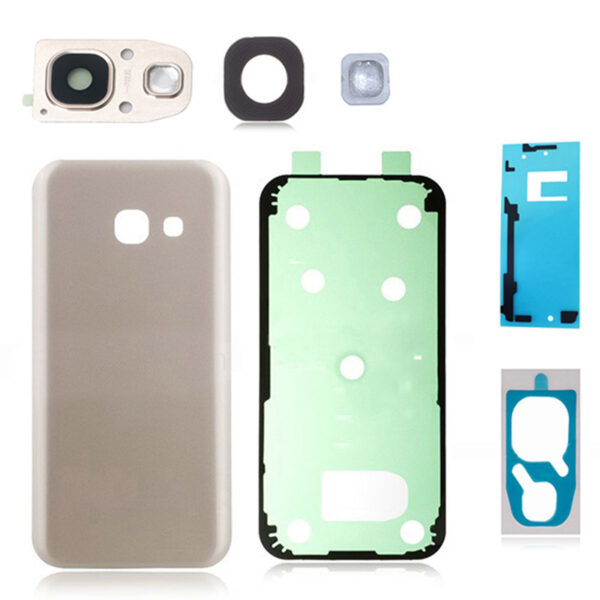 SAMSUNG A320F - Battery cover + Adhesive + Camera Lens Gold High Quality