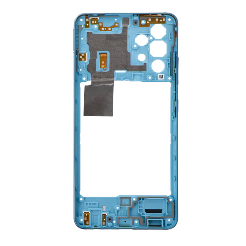 SAMSUNG A325F Galaxy A32 LTE - Middle cover Frame Blue Original