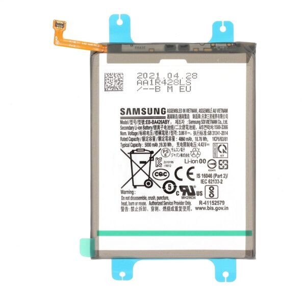 SAMSUNG A426 Galaxy A42 5G/ A32 5G / A72 - ORIGINAL BATTERY EB-BA426ABY 5000mAh BULK