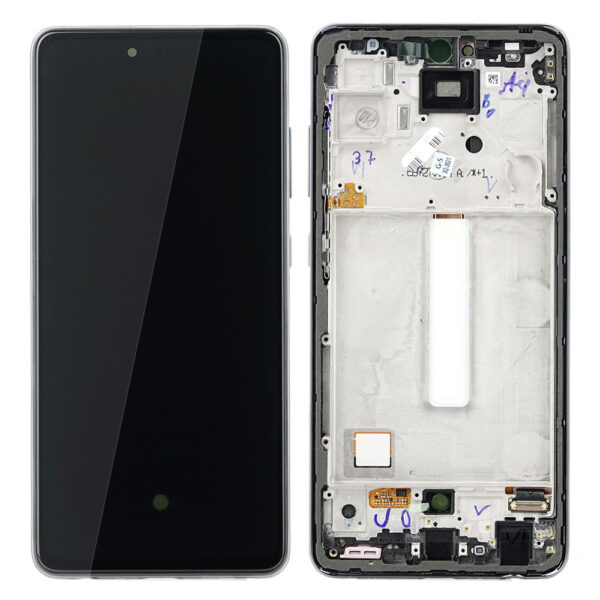 SAMSUNG A528B Galaxy A52s 5G - LCD - Complete front + Touch Black Original Service Pack