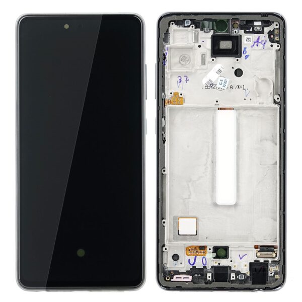 SAMSUNG A528B Galaxy A52s 5G - LCD - Complete front + Touch Green Original Service Pack