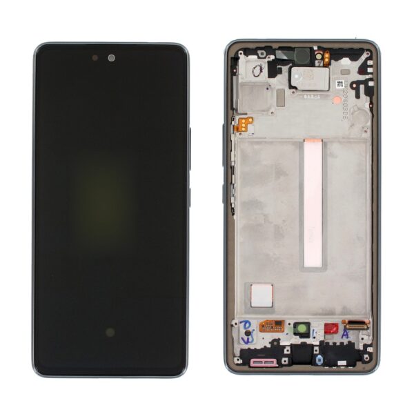 SAMSUNG A536B Galaxy A53 5G - LCD - Complete front + Touch Black Original Service Pack