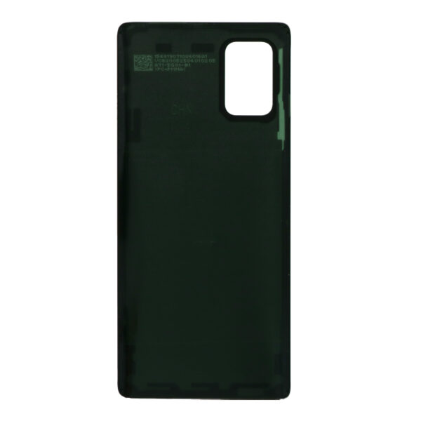 SAMSUNG A716F Galaxy A71 5G - Battery cover + Adhesive Black Original