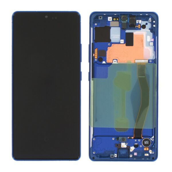 SAMSUNG G770F Galaxy S10 Lite - LCD + Touch Prism Blue Original Service Pack