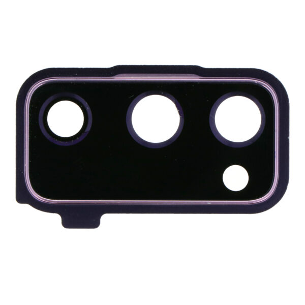 SAMSUNG G780F Galaxy S20 FE / S20 FE 5G - Back Camera Lens and Bezel Purple Original