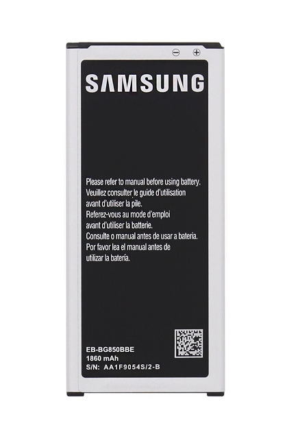 SAMSUNG G850 Galaxy Alpha - ORIGINAL BATTERY  EB-BG850BBE 1860 mAh LI-ION Bulk